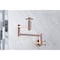 Kingston Brass KS810DXAC Concord Wall Mount Pot Filler Kitchen Faucet, Antique Copper KS810DXAC - alternate 4